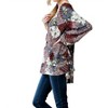 Women's Patchwork Print Top - KORI S - 2 of 4
