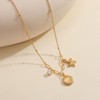 Clotth Ocean-Inspired Elegance Shell Necklace with Starfish and 18K Gold Plating for Women - Titanium Steel Boho Summer Beach Choker - 4 of 4