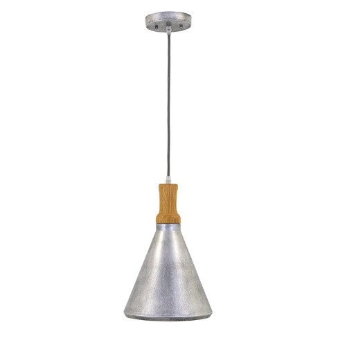 Yosemite Home Decor Gris Plateado Collection One Light Pendant - image 1 of 4