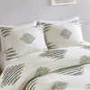 Gracie Mills Mitch Modern Tufted Chenille 3-Piece Duvet Cover Set - image 3 of 4