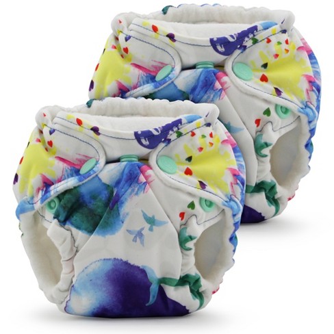 Esembly Inner Organic Cotton Reusable Infant Diaper - Size 2 - 3ct : Target