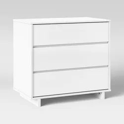 Modern 3 Drawer Dresser White - Room Essentials™