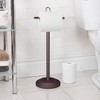 Nu Steel Freestanding Toilet Tissue Holder Oil rubbed Bronze : Microfiber, Machine Washable, Non-Slip Backing - 2 of 4