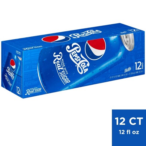 Pepsi Cola Soda- 24pk/12 Fl Oz Cans : Target