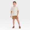 Boys' Short Sleeve Relaxed Fit Henley T-Shirt - Cat & Jack™ - 3 of 3