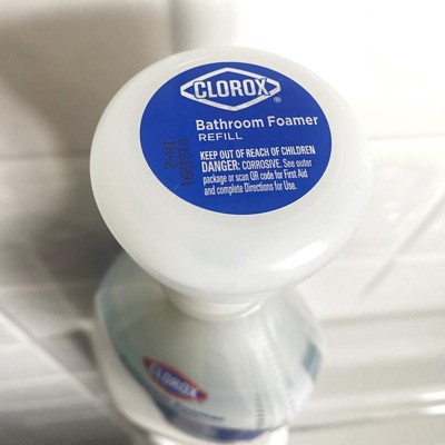 Clorox® Bathroom Foamer Refillable Cleaner Starter Kit