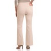 Rekucci Women's Ultra Stretch Pull-On Flared Leg Pants with Pockets | Soft Eco-Friendly Fabric - 3 of 4