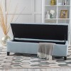Christopher Knight Home Dana Contemporary Button Tufted Birch Wood Storage Ottoman - 2 of 4