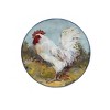 Set of 4 Rooster Meadow Salad Plates - Certified International - image 4 of 4