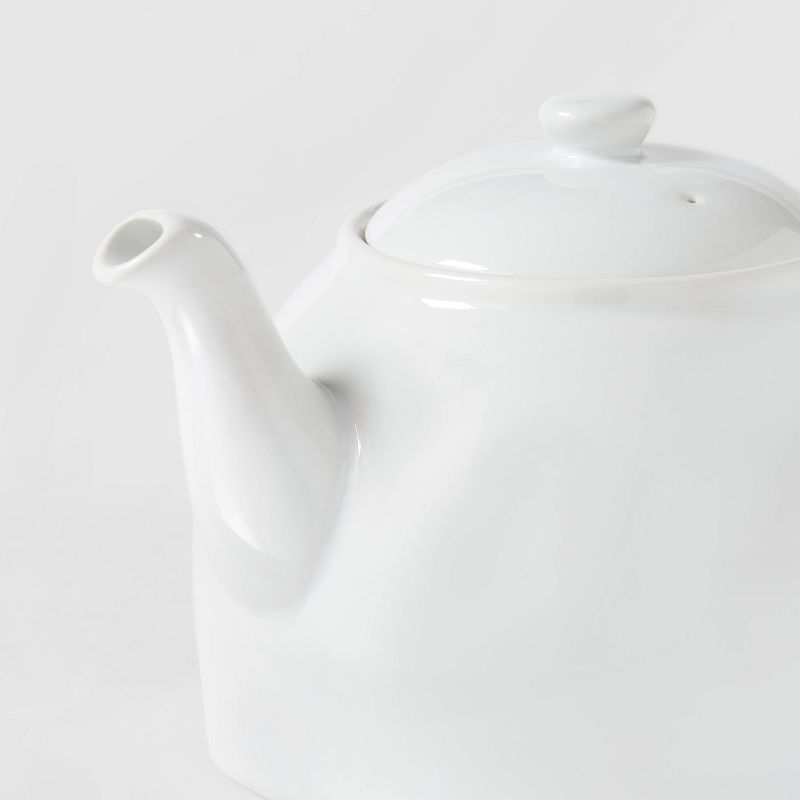 Porcelain Teapot - White - Threshold&#8482;, 4 of 10