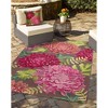 Liora Manne Marina Floral Indoor/Outdoor Rug.. - 4 of 4