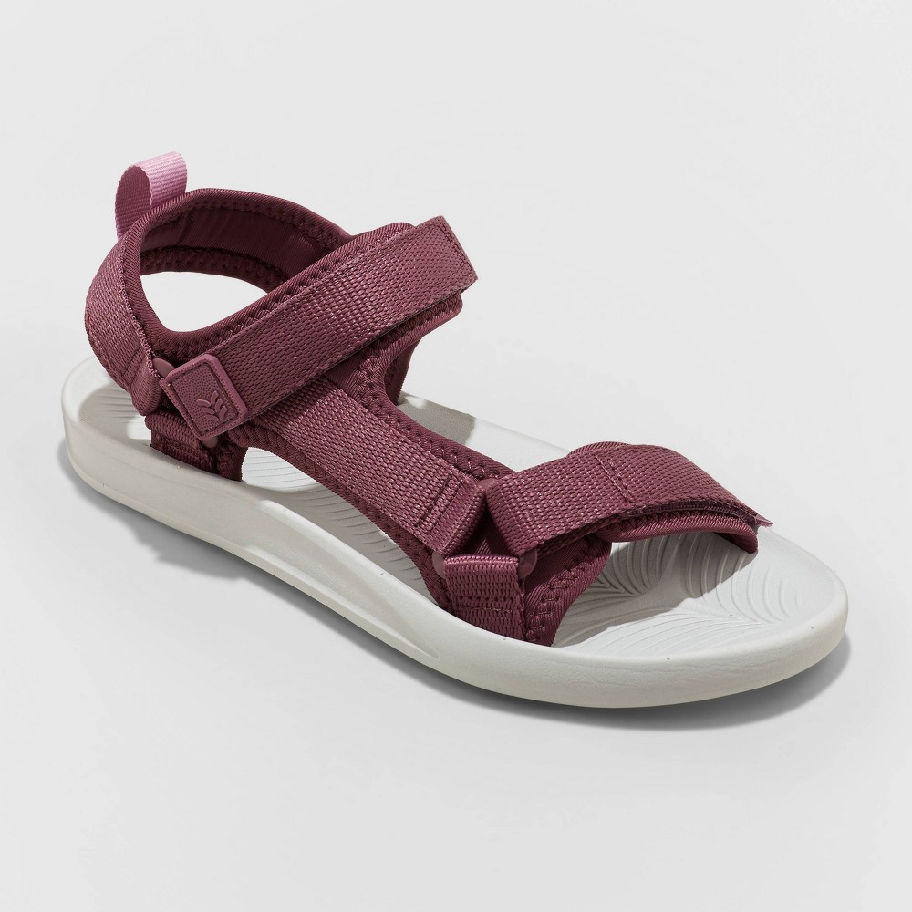 Women's Isla Sport Sandals - All in Motion Burgundy 7, Red