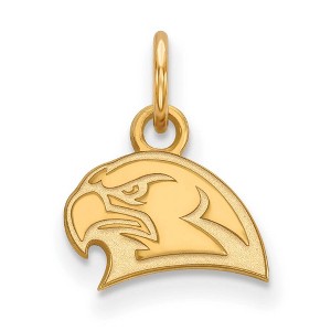 Black Bow Jewelry 14k Yellow Gold Miami Redhawks NCAA Extra Small Pendant - 1 of 3