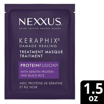 Nexxus Keraphix Shampoo With ProteinFusion for Damaged Hair Keratin  Protein, Black Rice, Silicone-Free 33.8 oz