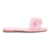Olivia Miller Girl's Flower Child Slide Slippers - 2 of 4