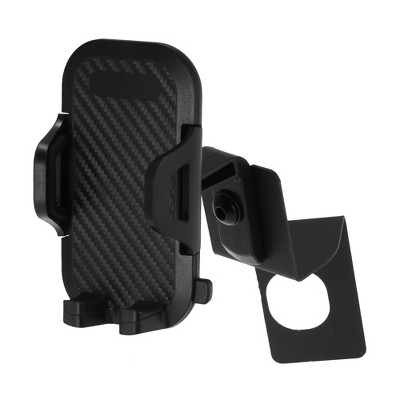 Unique Bargains Phone Holder Radio Holder Mount Bracket Stand for Jeep Wrangler JL JLU 2018-2021 Black