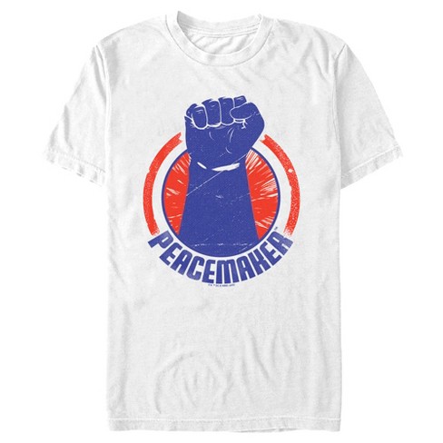 Men's Peacemaker Blue Fist Circle T-Shirt - image 1 of 4