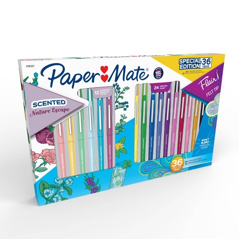 Paper Mate Flair 16pk Felt Tip Pens 0.7mm Medium Tip Multicolor