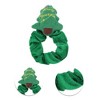 Unique Bargains Christmas Hair Hair Ties Tree for Christmas Green 1 Pc - 3 of 4