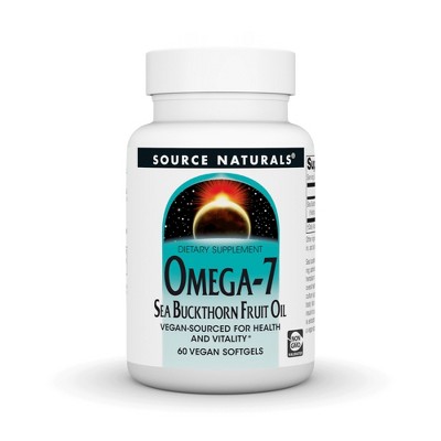 Omega-7 Sea Buckthorn Oil by Source Naturals, Inc.  -  60 Softgel