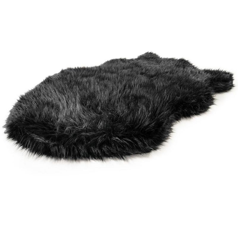 PAW BRANDS PupRug Faux Fur Orthopedic Luxury Dog Bed, 3 of 5