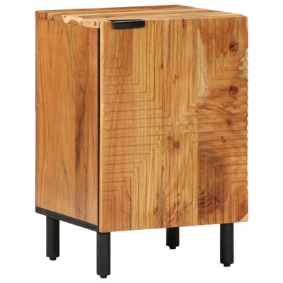 vidaXL Bathroom Cabinet 38x33.5x58 cm Solid Wood Acacia