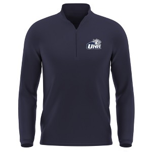 Men's University of New Hampshire Adult Active Sport 1/4 Zip Pullover Left Chest Logo - 1 of 4