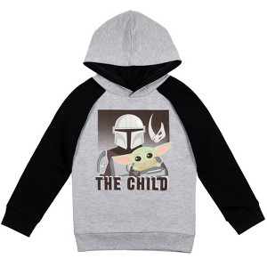 Star Wars The Child Hoodie Black - 1 of 4
