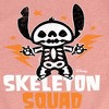 Girls' - Lilo and Stitch - Skeleton Squad Fitted Short Sleeve Graphic T-Shirt - 2 of 4