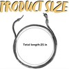 Joyfy Halloween Snake Bracelet & Necklace, Flexible Adjustable Snake Halloween Costume Accessory, Bendable Arm Cuff Jewelry for Kids, Adults & Women - 4 of 4