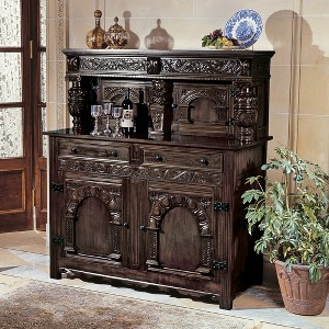 Design Toscano Jacobean Court Cupboard Buffet - 1 of 1