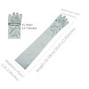 INSPIRE CHIC Women's Full Finger Opera Length Solid Gloves - 3 of 4