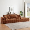 108.3" Chenille Tufted L-Shaped Modular Sectional Sofa with Right Arm Chaise Lounge, No Assembly Required - 4 of 4