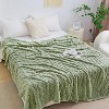 Attop Cozy Soft Lightweight Fuzzy Throw Blanket for Women Portable Throw Blankets for Couch - 3 of 4