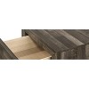 PAGED Contemporary Dresser for Bedroom Black Finish Storage Cabinet with Drawers for Living Room, Hallway, Office - 3 of 4