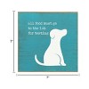 Slickblue 7x7 Dog Quote Wood Sign – Lab Testing Food Humor for Pet Owners' Kitchen or Home, Color Options - 3 of 3