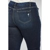 Women's Curvy High Rise Crop Flare Jeans - mica denim - image 4 of 4