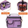 OPUX Large Insulated Lunch Bag Men Women, Leakproof Thermal Reusable Soft Cooler Tote Work School Adult Kid Boy Girl - 4 of 4
