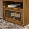 Kumasinova Wood Nightstand with Charging Station,Mid-Century Night Stand with Drawers&Open Shelf,Bedside Table with USB Ports,Bedroom Furniture - 4 of 4