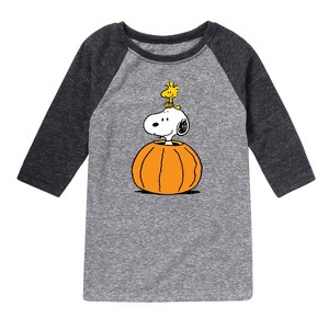 Boys' - Peanuts - Snoopy Woodstock Pumpkin - 1 of 3