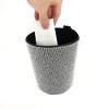 Unique Bargains Car Trash Can Portable Air Conditioning Vent Trash Bin White 1 Pc 5.5" Length 4.3" Width 5.9" Height Faux Leather - 4 of 4