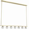 Crystorama Lighting Aragon 7 - Light Chandelier in  Soft Brass - 4 of 4