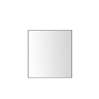 SEVOBAL Bathroom Vanity Mirrors Rectangular Metal Frame Beveled Edge Clear Distortion Free Reflection Rust Resistant Frame, Black, 36"*22"*0.75"