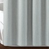 72"x72" Farmhouse Vintage Striped Yarn Dyed Cotton Shower Curtain - Lush Décor - 4 of 4