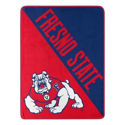 NCAA Fresno State Bulldogs 46"x60" Micro Fleece Throw Blanket