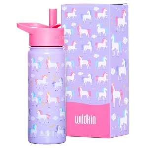 Wildkin 18 oz Stainless Steel Insulated Water Bottle for Kids - 1 of 4