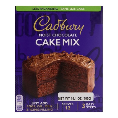 Cadbury Chocolate Cake Mix 14.1 oz.