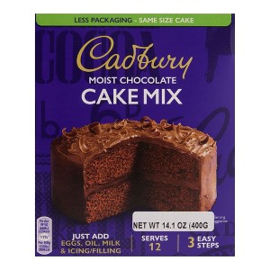 Cadbury Chocolate Cake Mix 14.1 oz. - 1 of 2