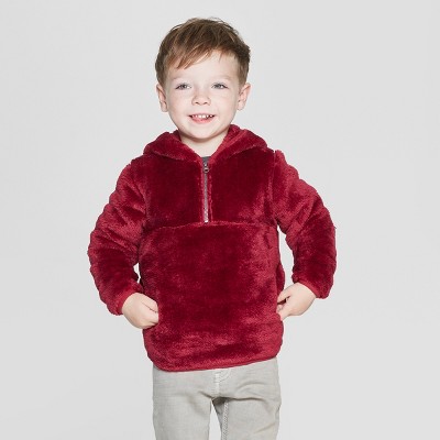 toddler boy fleece hoodie