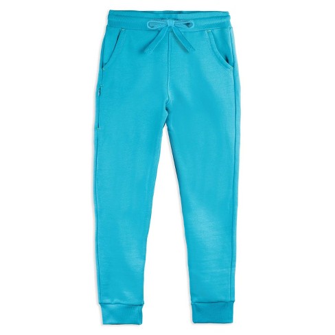 Mightly Toddler Fair Trade Organic Cotton Jogger Sweatpant - 4T, Turquoise